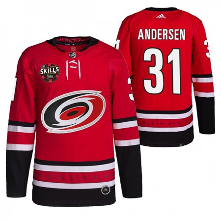 Camisola Carolina Hurricanes Frederik Andersen 31 2022 NHL All-Star Skills Authentic - Homem